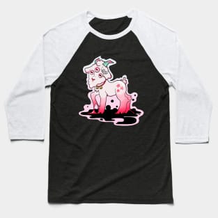 Bubblegum Goat Baseball T-Shirt